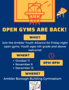 Open Gym Flyer