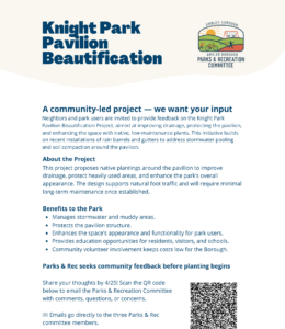 Knight Park Beautification Feedback (Facebook)